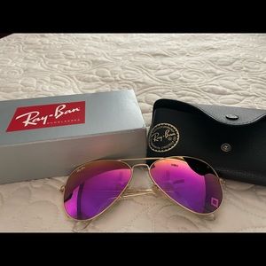 Authentic Aviator Flash Ray-Bans
